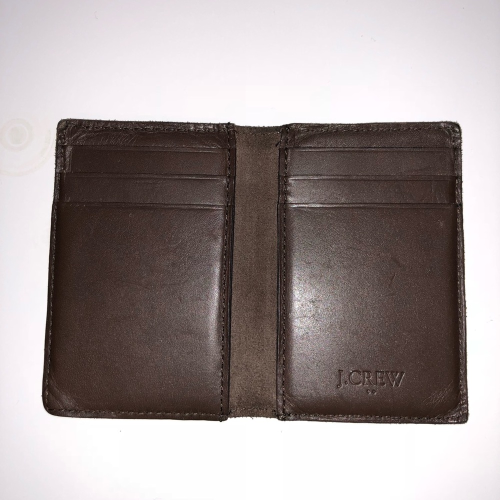 J. Crew brown wallet